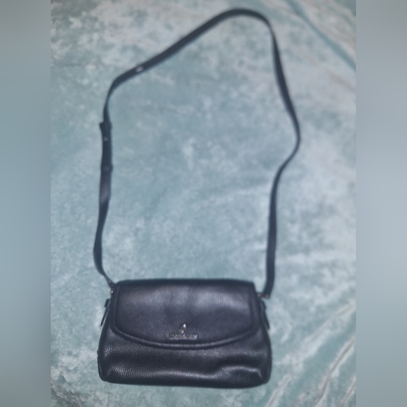 Michael Kors Black Leather Crossbody Bag - Picture 2 of 13